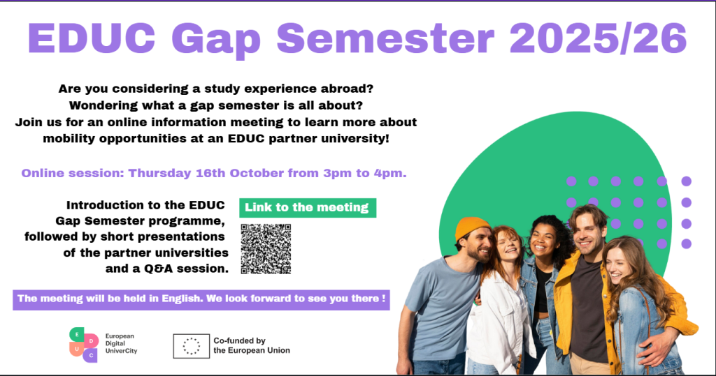 EDUC gap year felhívás 2025/26
