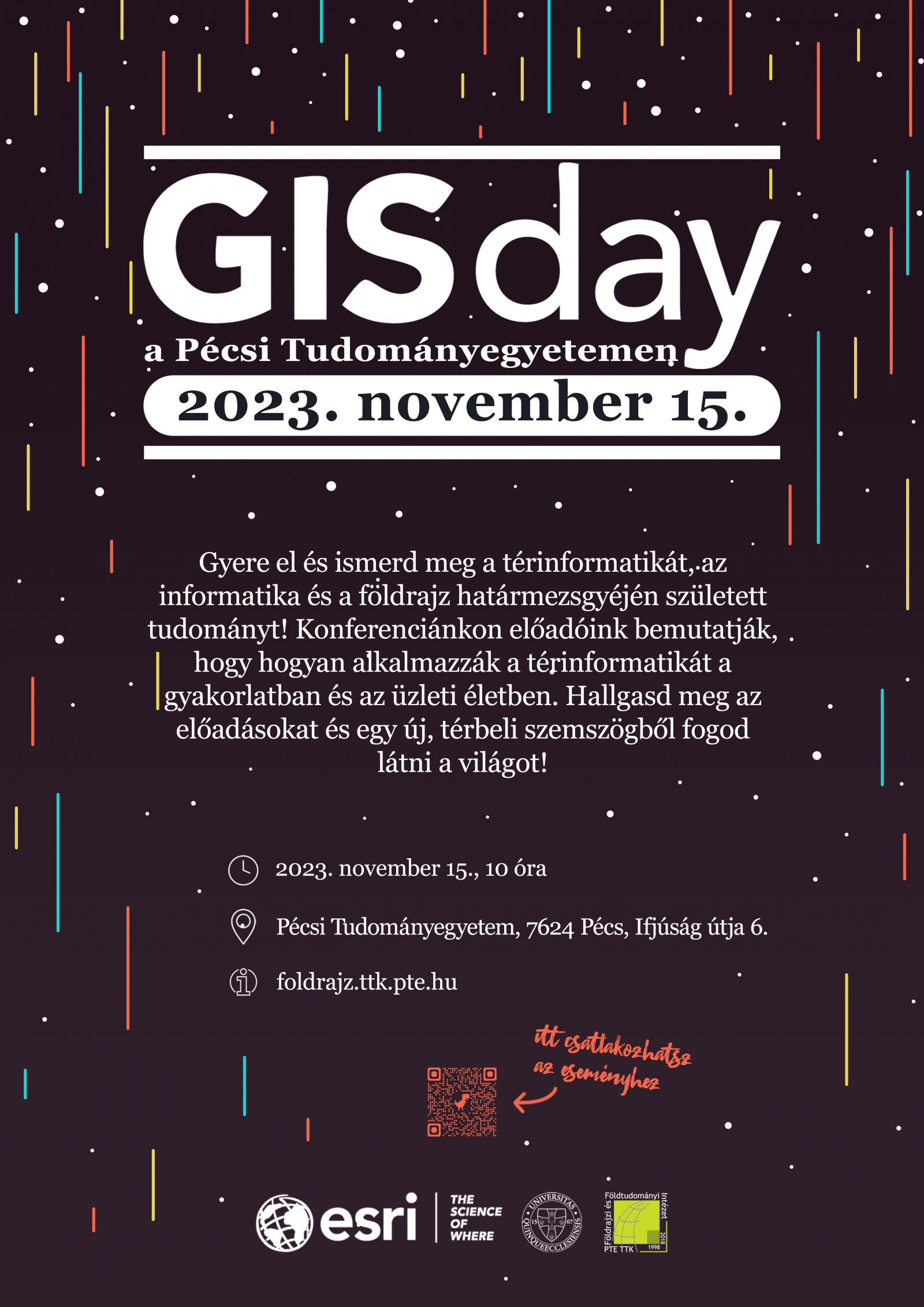 GIS Day 2023 felhivo plakat