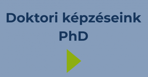 Doktori képzések PhD