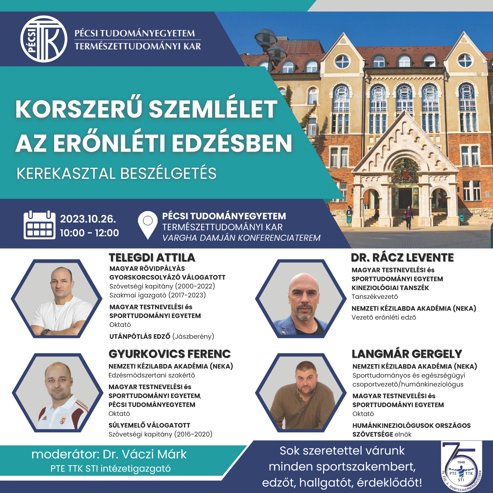 Korszerű szemlélet az erőnléti edzésben felhívás