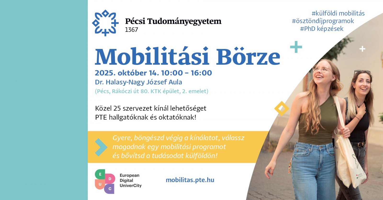 Mobilitási Börze hirdetőkép magyarhoz